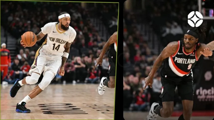 New Orleans Pelicans vs Portland Trail Blazers Match Player Stats